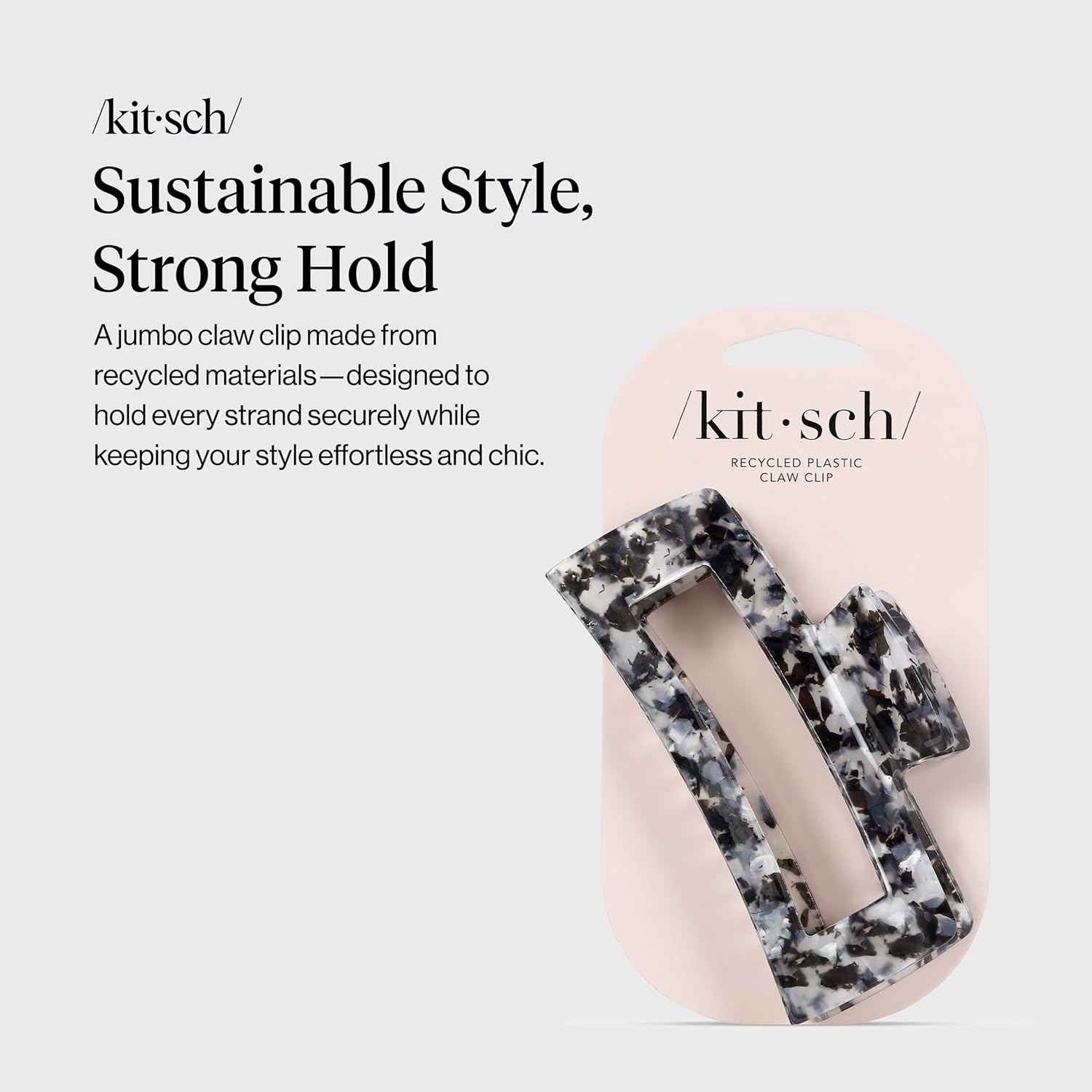 made from recycled plastic materials for eco-friendly appeal