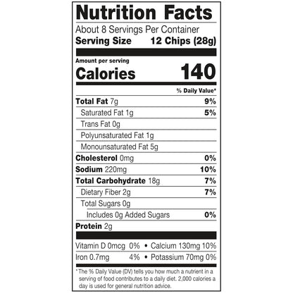 made with organic whole ground corn as the base ingredient
