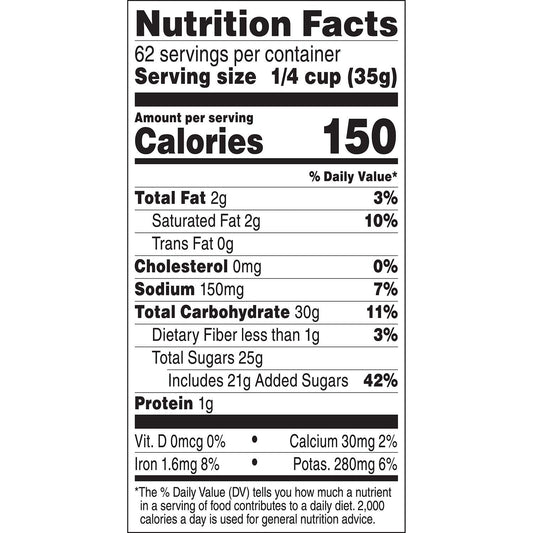 made with real nonfat milk and premium cocoa processed with alkali