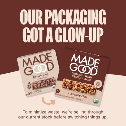 MadeGood Granola Bars – Clean Label Pre Workout Energy Bite for Gym Bag and Office Desk Drawer
