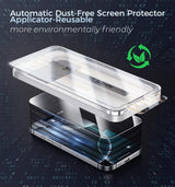 MAGIC JOHN Privacy Screen Protector for iPhone 16 Pro Max – Pocket-Safe 9H Glass for Commutes