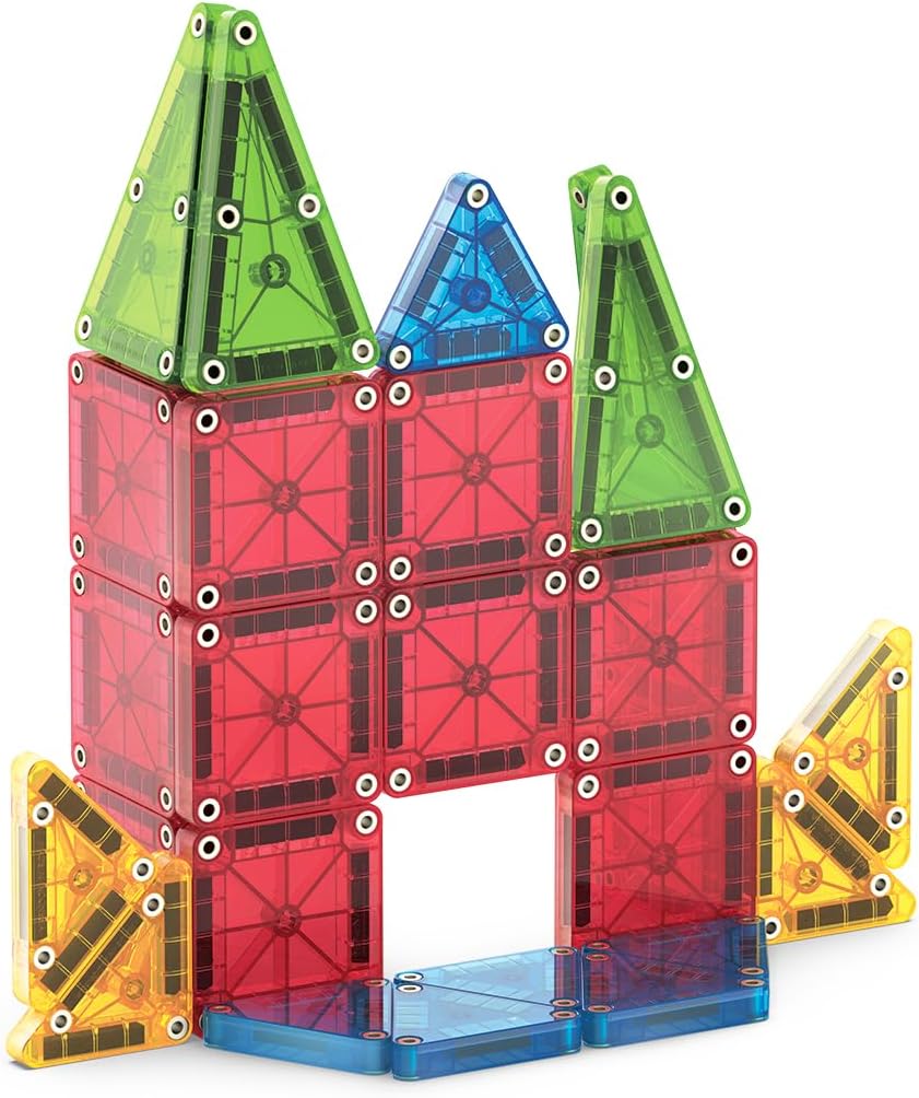 MAGNA-TILES microMAGS 26-Piece Set – Creative Birthday Gift for Kids and Stocking Stuffer for Toddlers