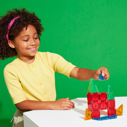 MAGNA-TILES microMAGS 26-Piece Travel Set – Safe Screen-Free Toy for Toddler Playroom and Preschool Learning