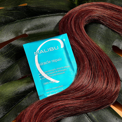 Malibu C Miracle Repair Hair Reconstructor - Premium Salon-Grade Treatment for Luxury Home Vanity, Triple Protein Therapy