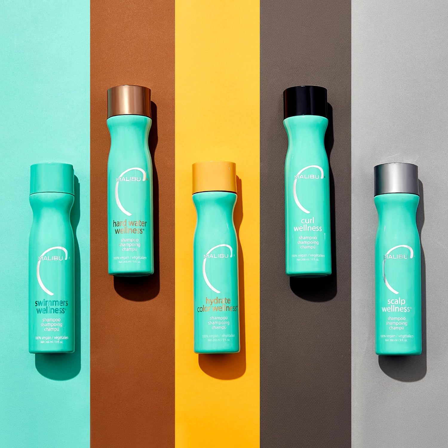 Malibu C Swimmers Wellness Shampoo – Spa Night Hair Detox for Pool-Lovers, Chlorine-Removing Formula