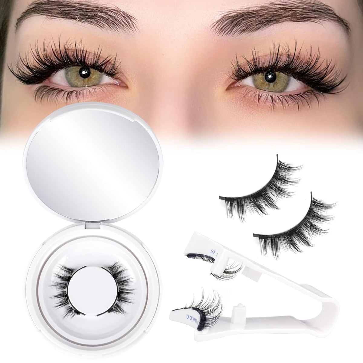 manga-inspired bold black lash shape for dramatic eye framing