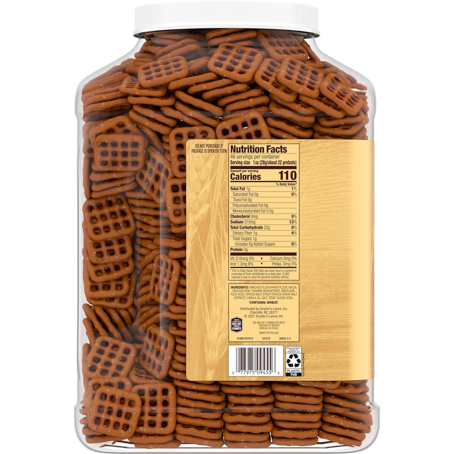 manufactured in a peanut-free facility