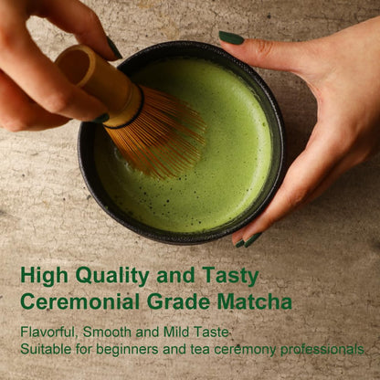 MatchAdmire First Harvest Matcha in Minimalist Tin for Clean Counter Storage and Intentional Brewing