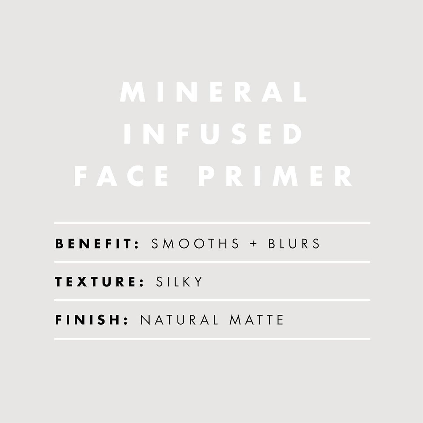 matte finish that combats oil and dryness