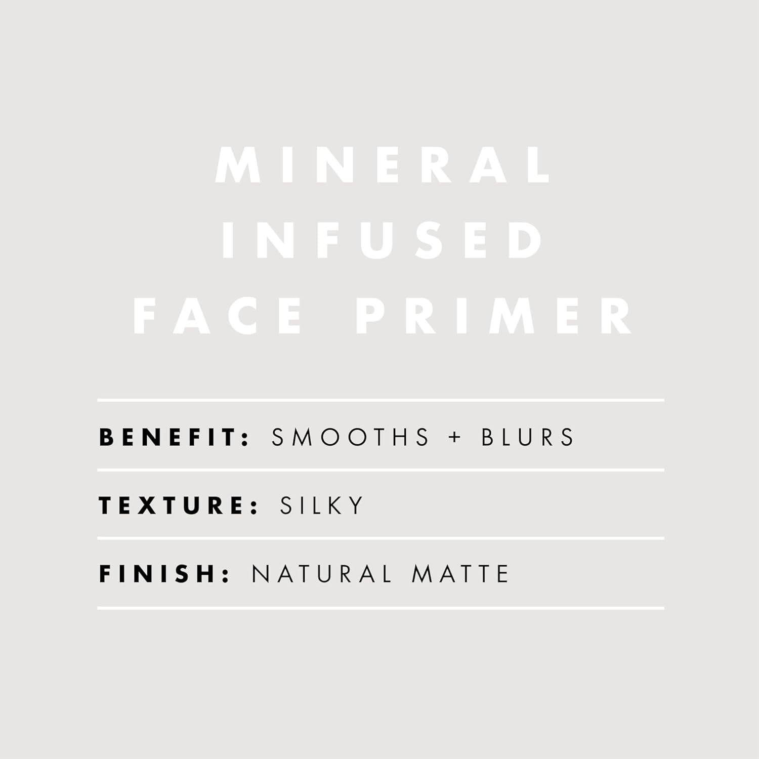 matte finish that combats oil and dryness
