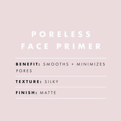 matte finish that controls shine and preps for foundation