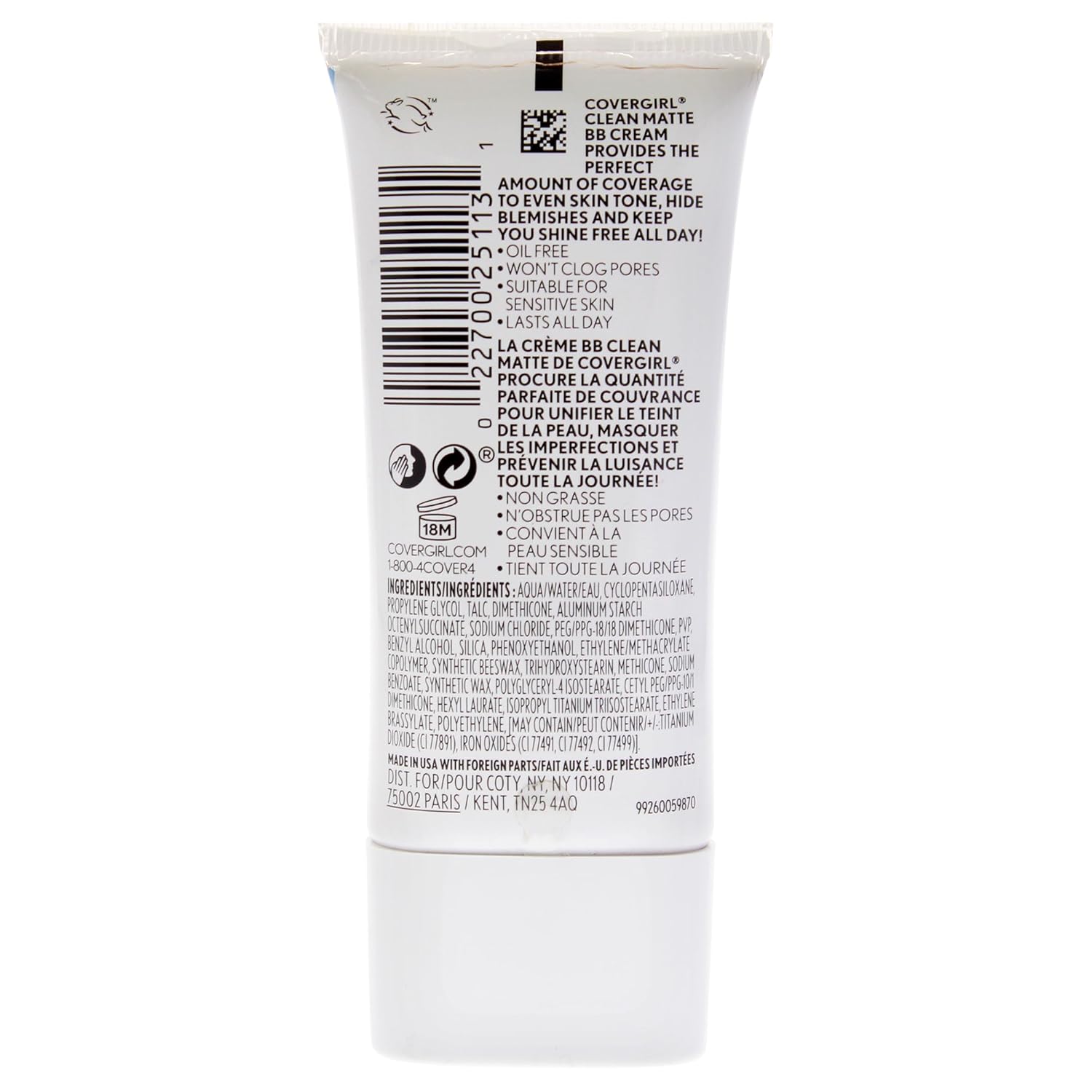 matte finish with light-to-medium buildable coverage