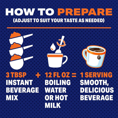 Maxwell House Instant French Vanilla Cafe Beverage Mix – Quick Morning Coffee for the Home Office, Stir-and-Enjoy in Seconds