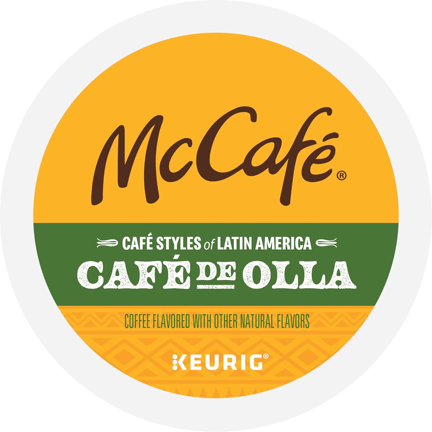 McCafe Cafe de Olla K-Cup Coffee Pods – Home Office Desk-Side Brew, 8-oz Focus Cup