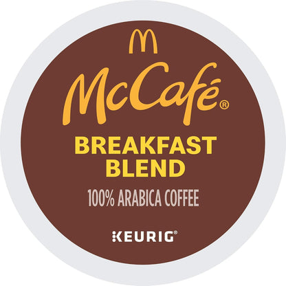 McCafe Classic Collection K-Cup Pods for Home Office Focus, 40-Count Variety Pack of Premium Arabica Single-Serve Coffee