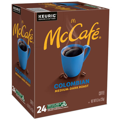 McCafe Colombian K-Cup Pods – Home Office Coffee for Focused Work Mornings, 96 Count