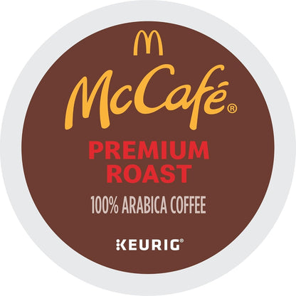 McCafe Premium Roast K-Cup Pods – Home Office Coffee for Focused Morning Work Sessions