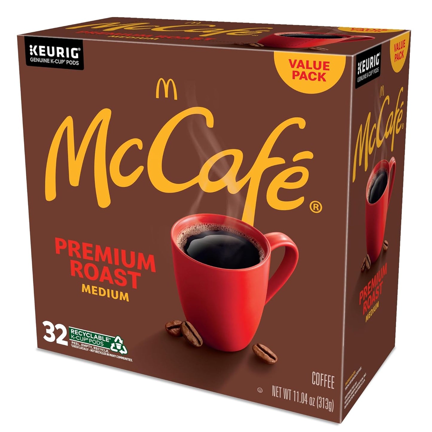 McCafe Premium Roast K-Cup Pods – Home Office Coffee for Focused Morning Work Sessions