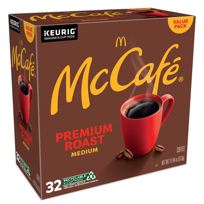 McCafe Premium Roast K-Cup Pods – Home Office Coffee for Focused Morning Work Sessions