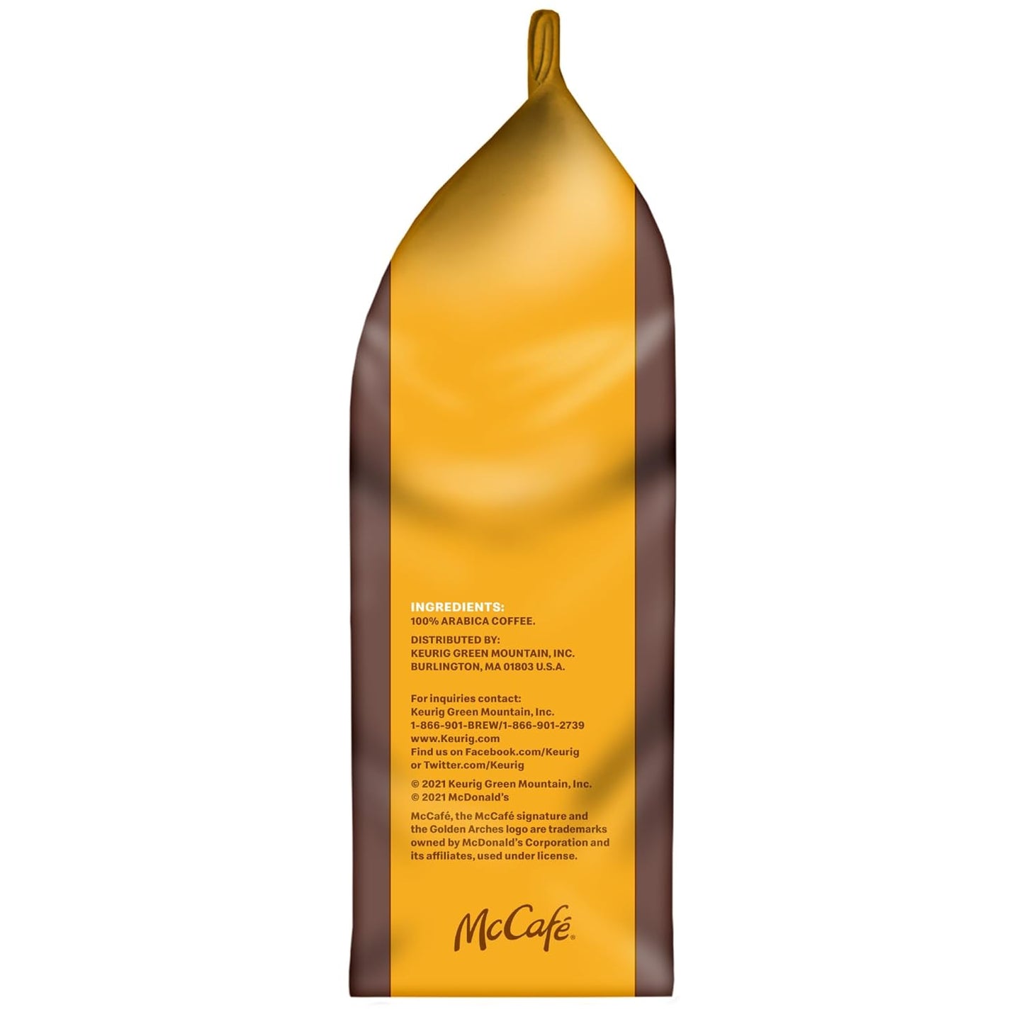 McCafe Premium Roast Medium Roast Ground Coffee for Mindful Morning Brewing Rituals, 12 oz Bag