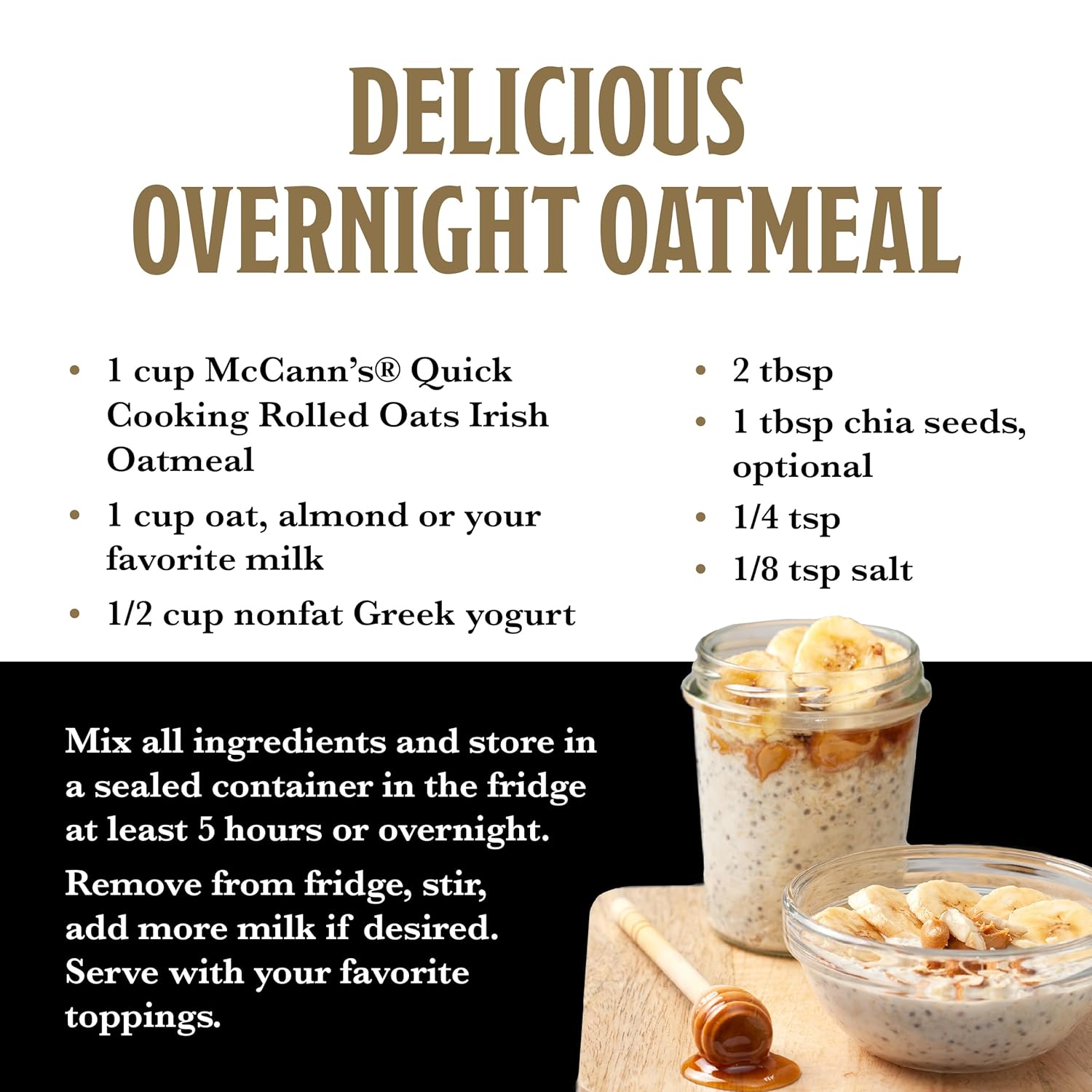 McCann's Irish Oatmeal Heart-Healthy Breakfast for Cholesterol-Conscious Adults, Soluble Fiber Morning Bowl