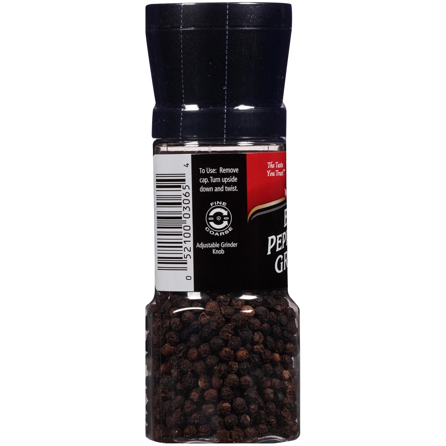 McCormick Black Peppercorn Grinder – Thoughtful Housewarming Gift for New Homeowners, Freshly Ground Flavor Tableside