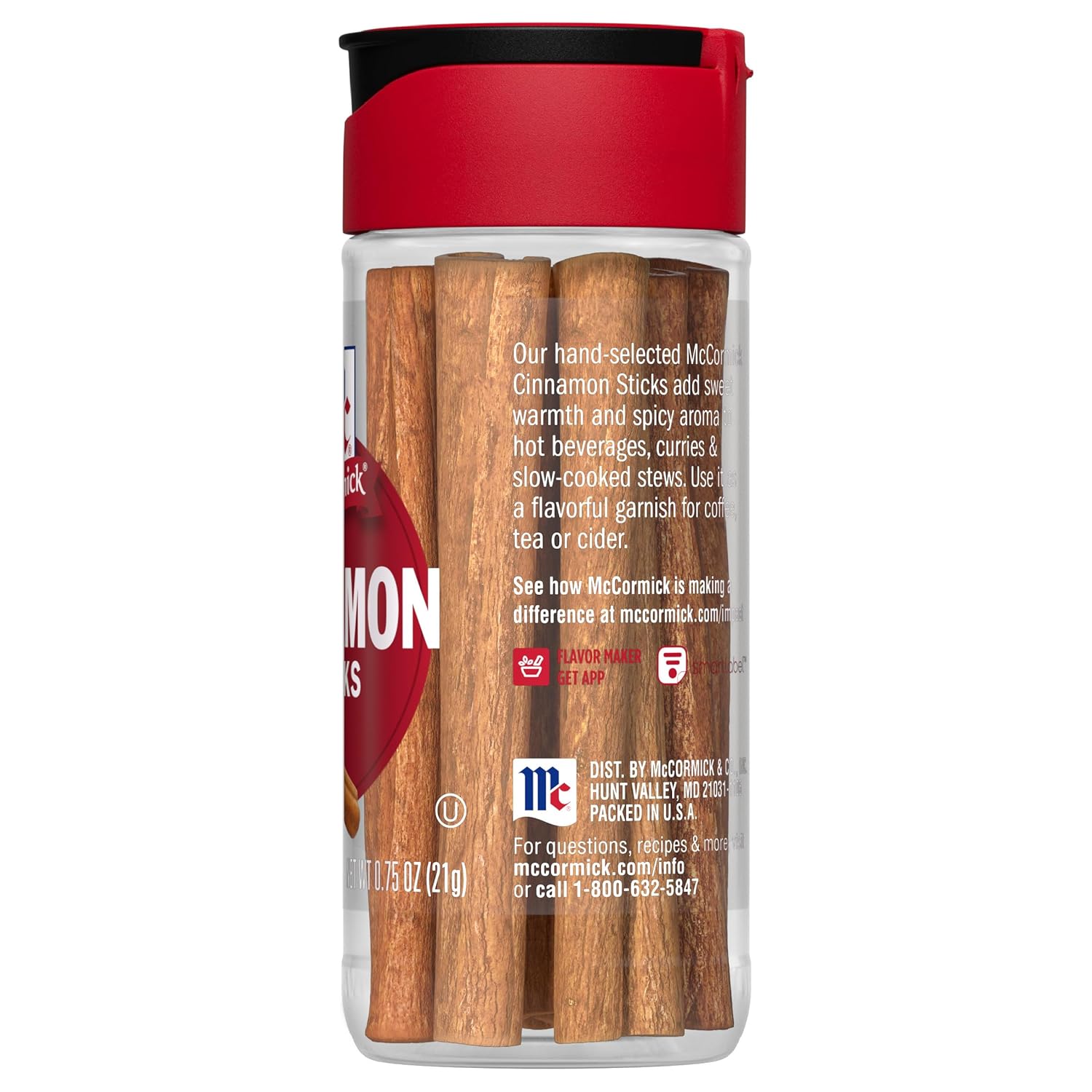 McCormick Cinnamon Sticks – Calming Bath Ritual Essential for Home Spa and Self-Care Nights