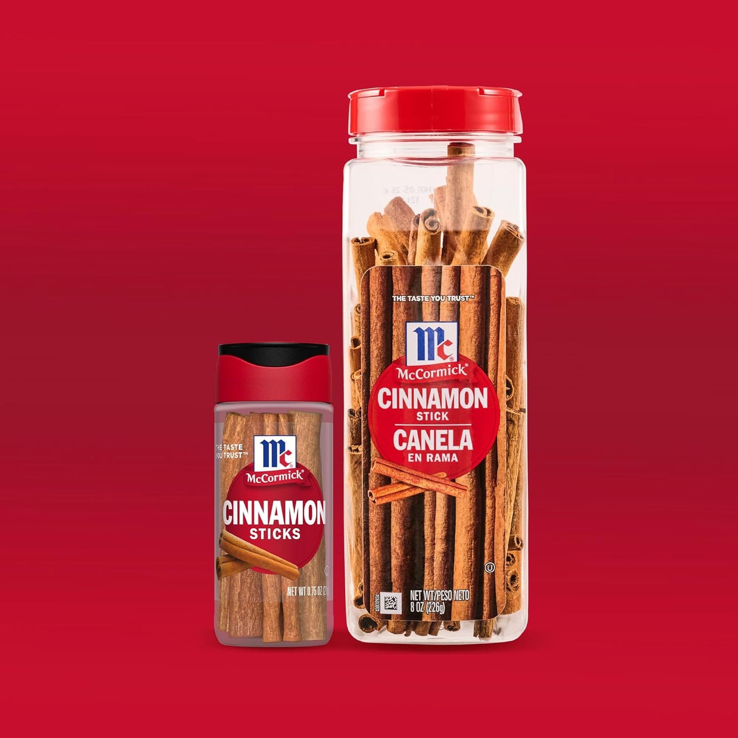 McCormick Cinnamon Sticks – Calming Bath Ritual Essential for Home Spa and Self-Care Nights