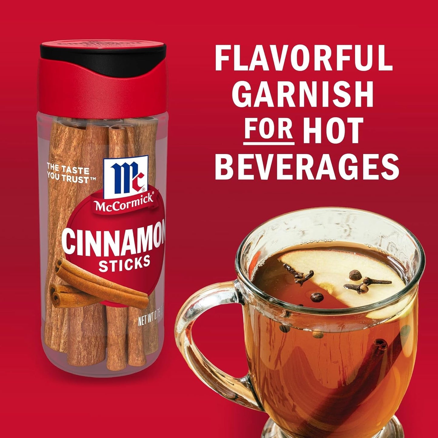 McCormick Cinnamon Sticks – Calming Bath Ritual Essential for Home Spa and Self-Care Nights