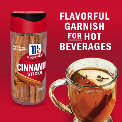 McCormick Cinnamon Sticks – Calming Bath Ritual Essential for Home Spa and Self-Care Nights