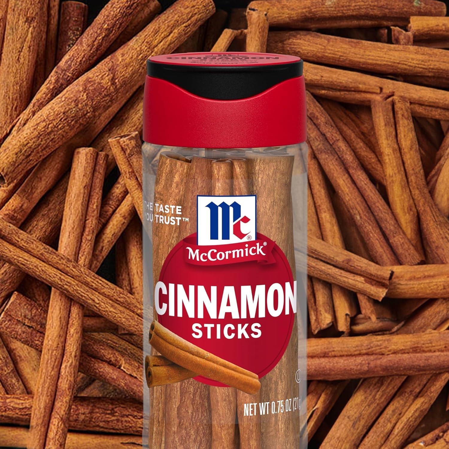 McCormick Cinnamon Sticks – Calming Bath Ritual Essential for Home Spa and Self-Care Nights
