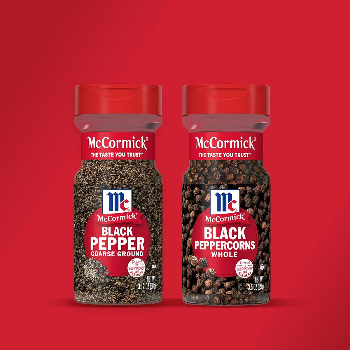 McCormick Coarse Ground Black Pepper – Portable BBQ Spice for Backyard Cookouts and Picnic Tables