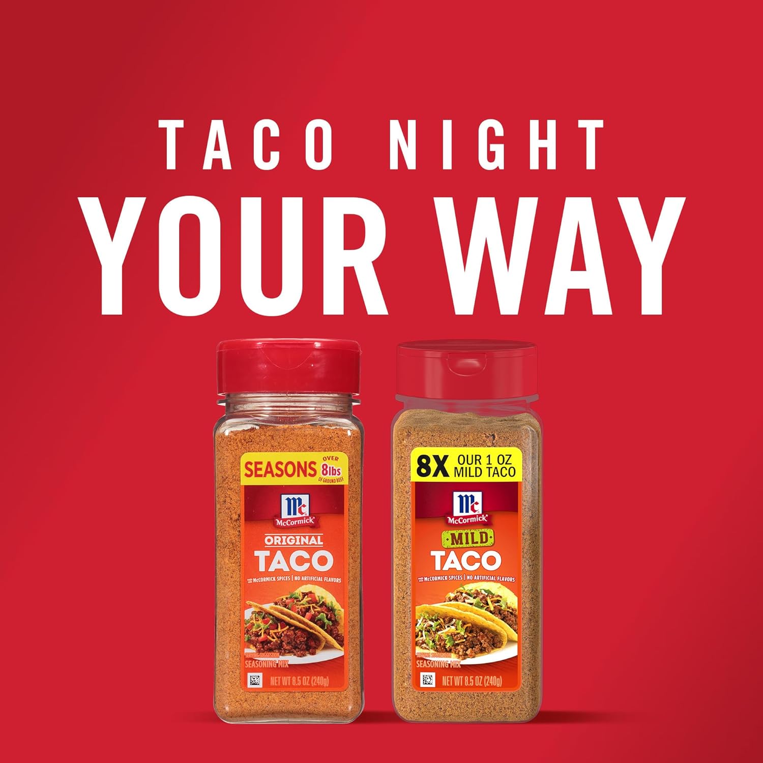 McCormick Culinary Taco Seasoning Mix 24 oz – Family-Size Taco Seasoning for Kid-Friendly Taco Nights and Dinners