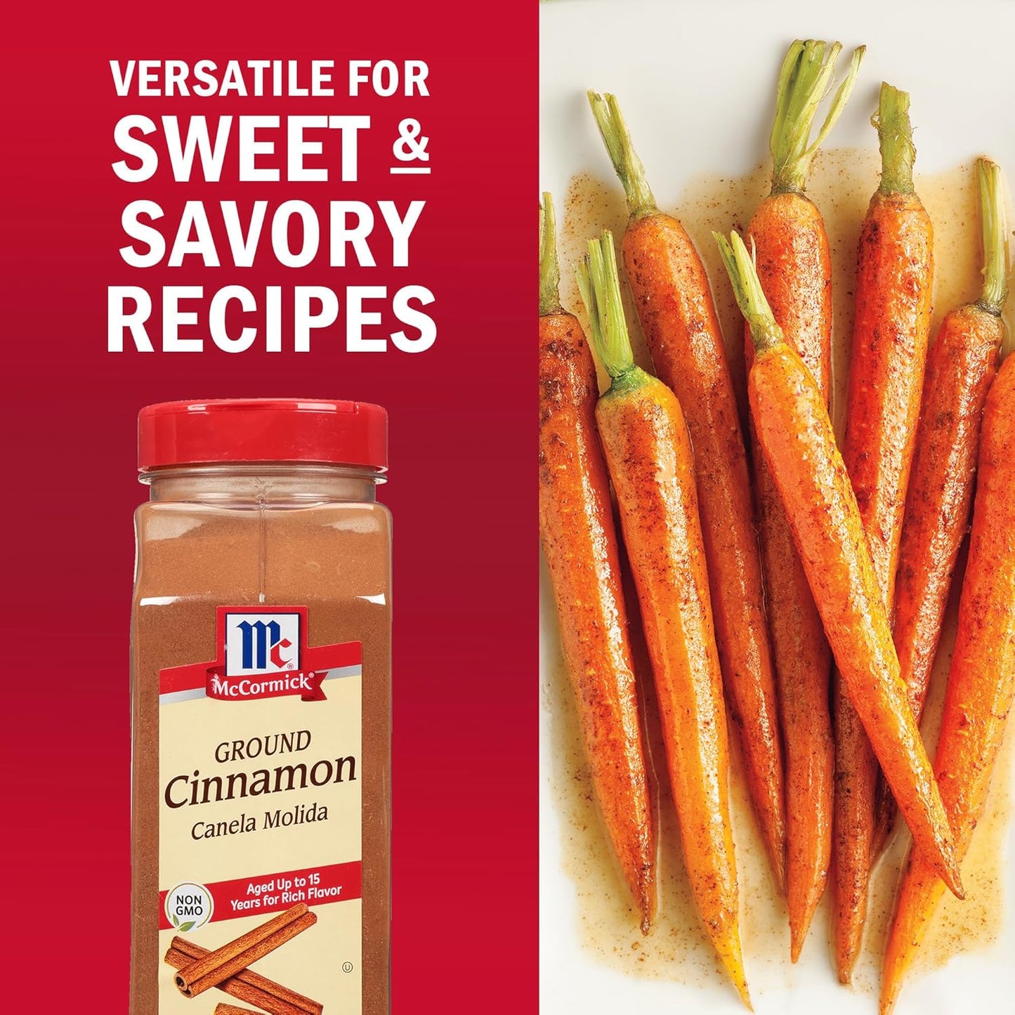 McCormick Ground Cinnamon, 18 oz – Thoughtful Housewarming Gift for Home Bakers