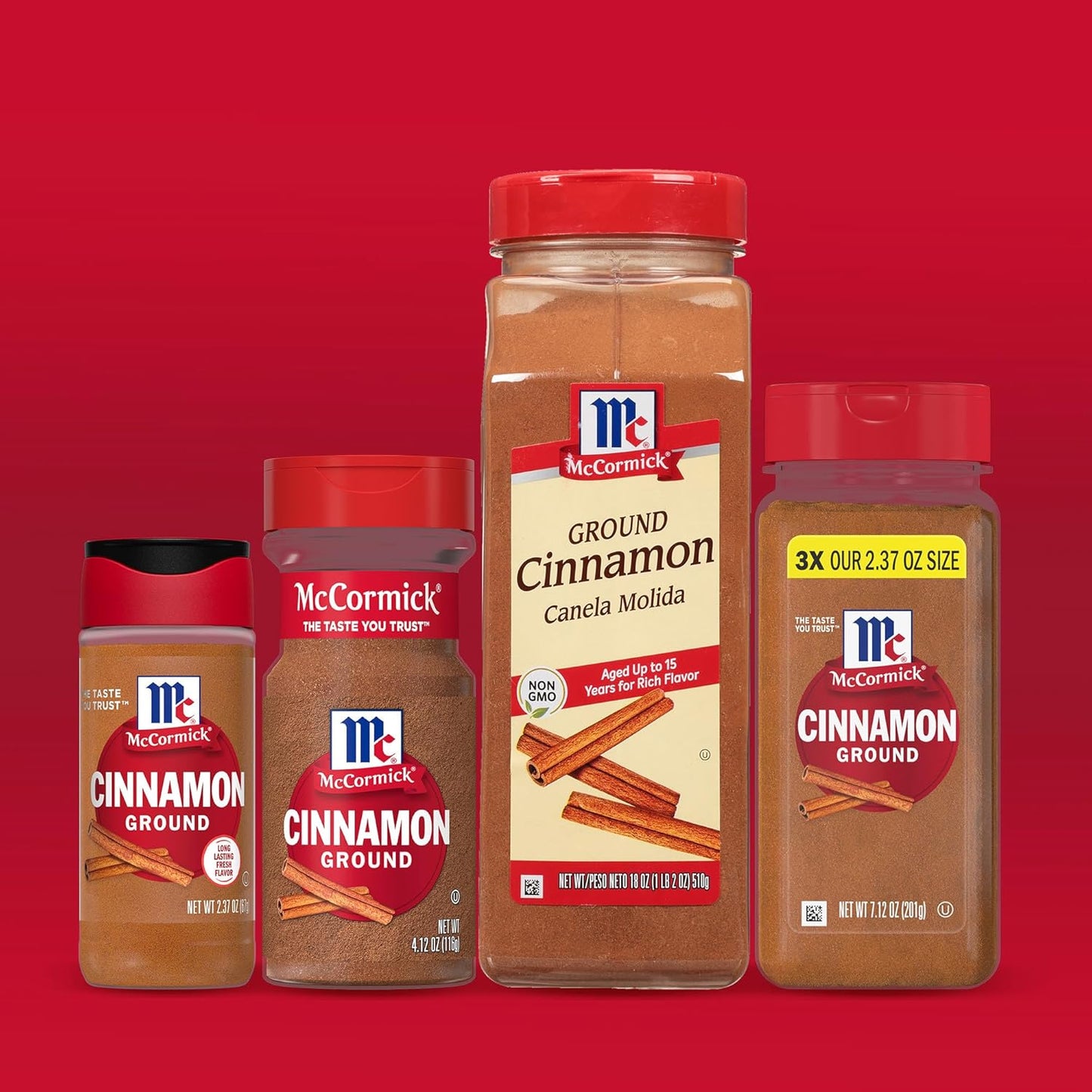McCormick Ground Cinnamon, 18 oz – Thoughtful Housewarming Gift for Home Bakers