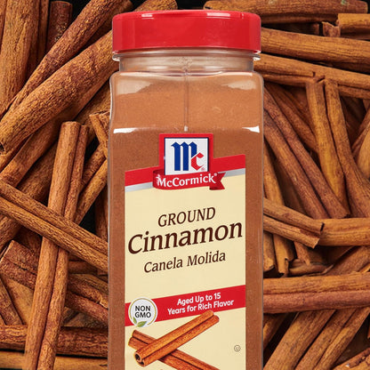 McCormick Ground Cinnamon, 18 oz – Thoughtful Housewarming Gift for Home Bakers