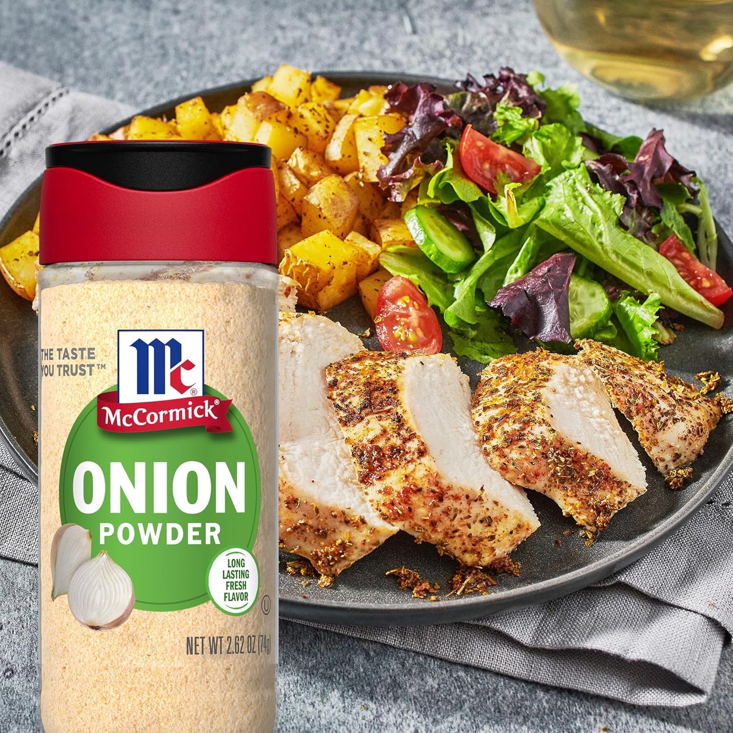 McCormick Onion Powder – Clean-Label Pantry Staple for Mindful Home Cooking