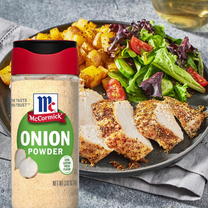 McCormick Onion Powder – Clean-Label Pantry Staple for Mindful Home Cooking