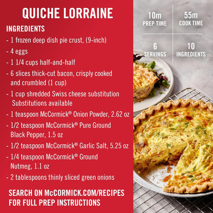 McCormick Onion Powder – Clean-Label Pantry Staple for Mindful Home Cooking