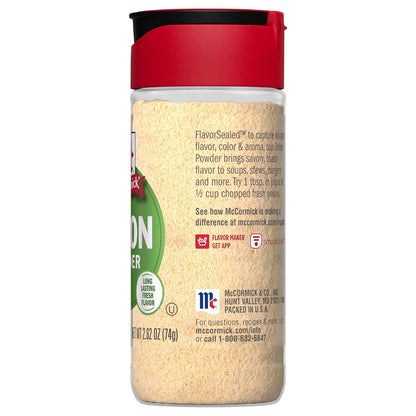 McCormick Onion Powder – Clean-Label Pantry Staple for Mindful Home Cooking
