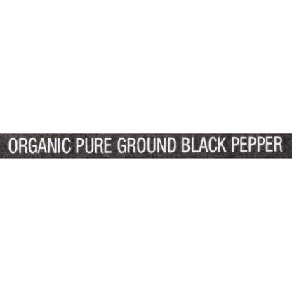 McCormick Organic Black Pepper – Clean-Seasoning Pantry Staple for Salt-Reduction Wellness Routines, 12 oz