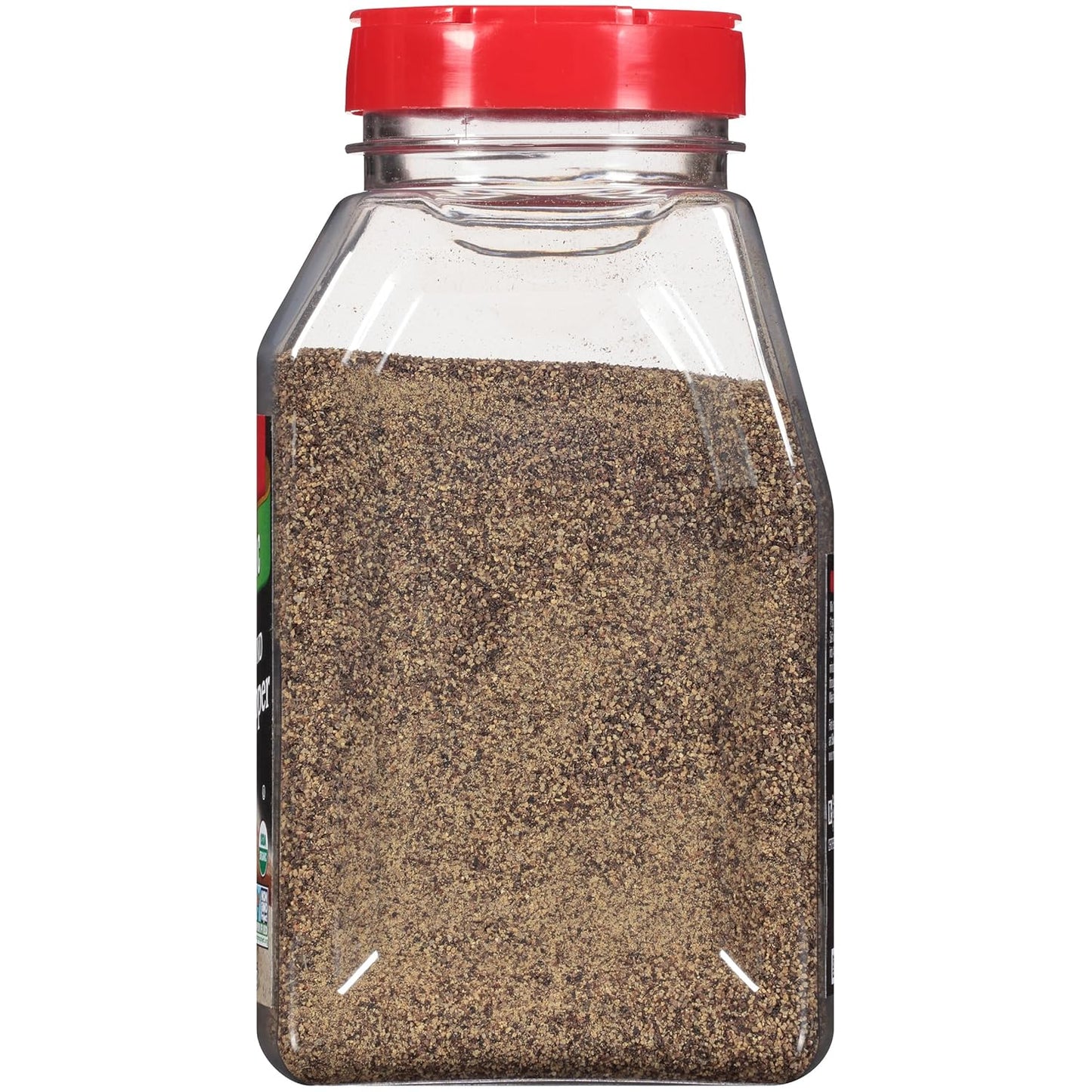 McCormick Organic Black Pepper – Clean-Seasoning Pantry Staple for Salt-Reduction Wellness Routines, 12 oz
