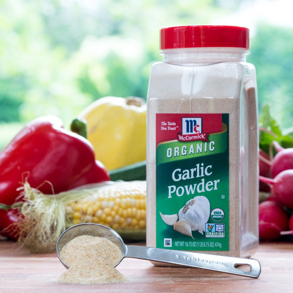 McCormick Organic Garlic Powder 16.75 oz – Practical Gift for Home Cooks