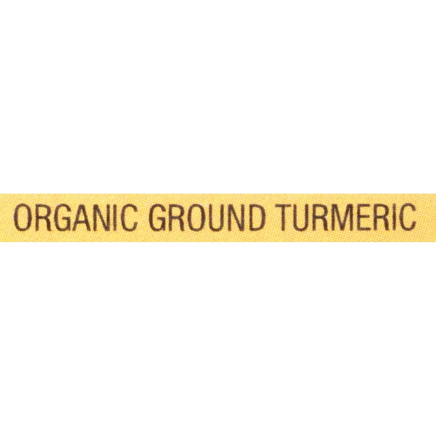 McCormick Organic Ground Turmeric, 13.25 oz – Calming Pantry Staple for Mindful Cooking Rituals