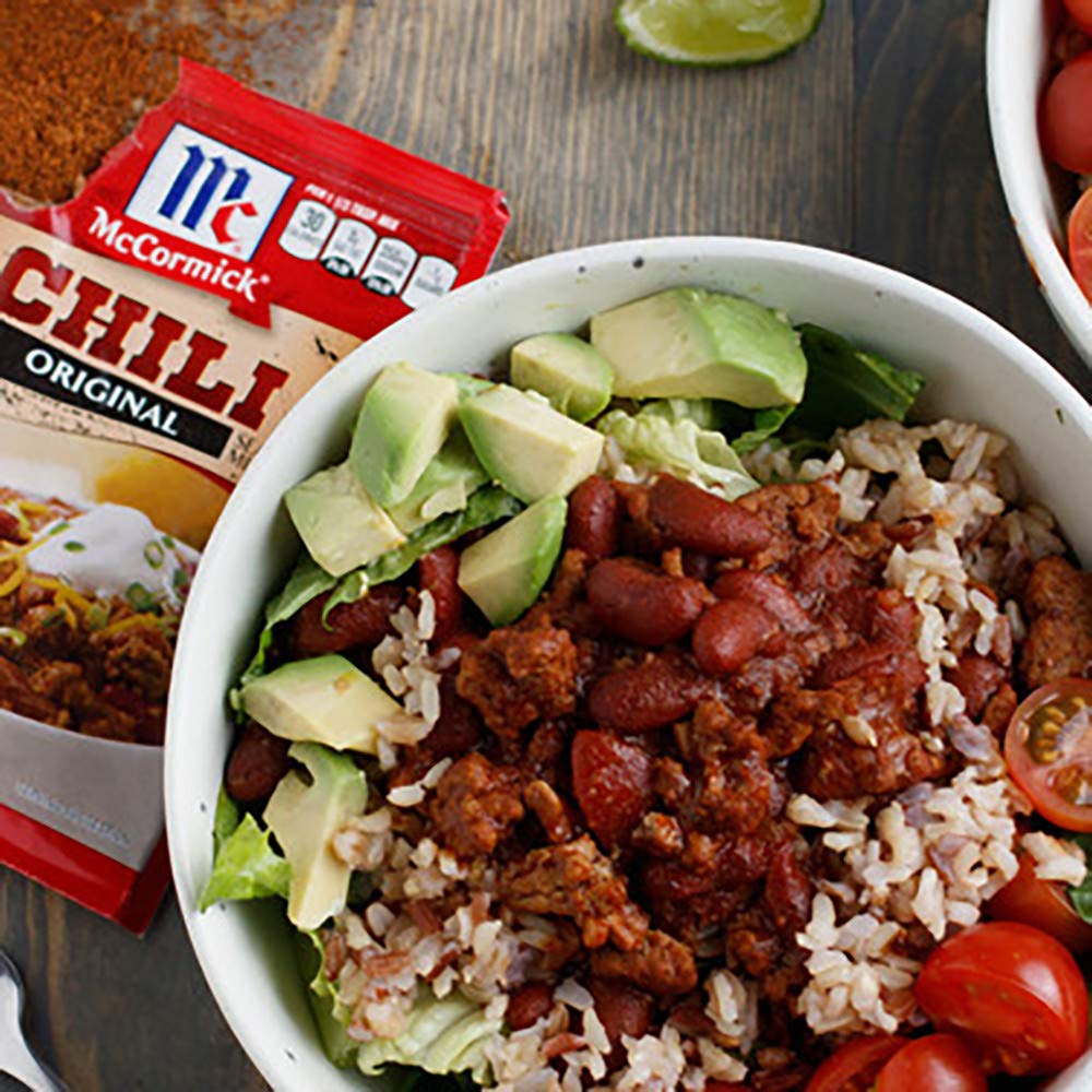 McCormick Original Chili Seasoning Mix 22 oz – Backyard Cookout Seasoning for Burgers and Chili