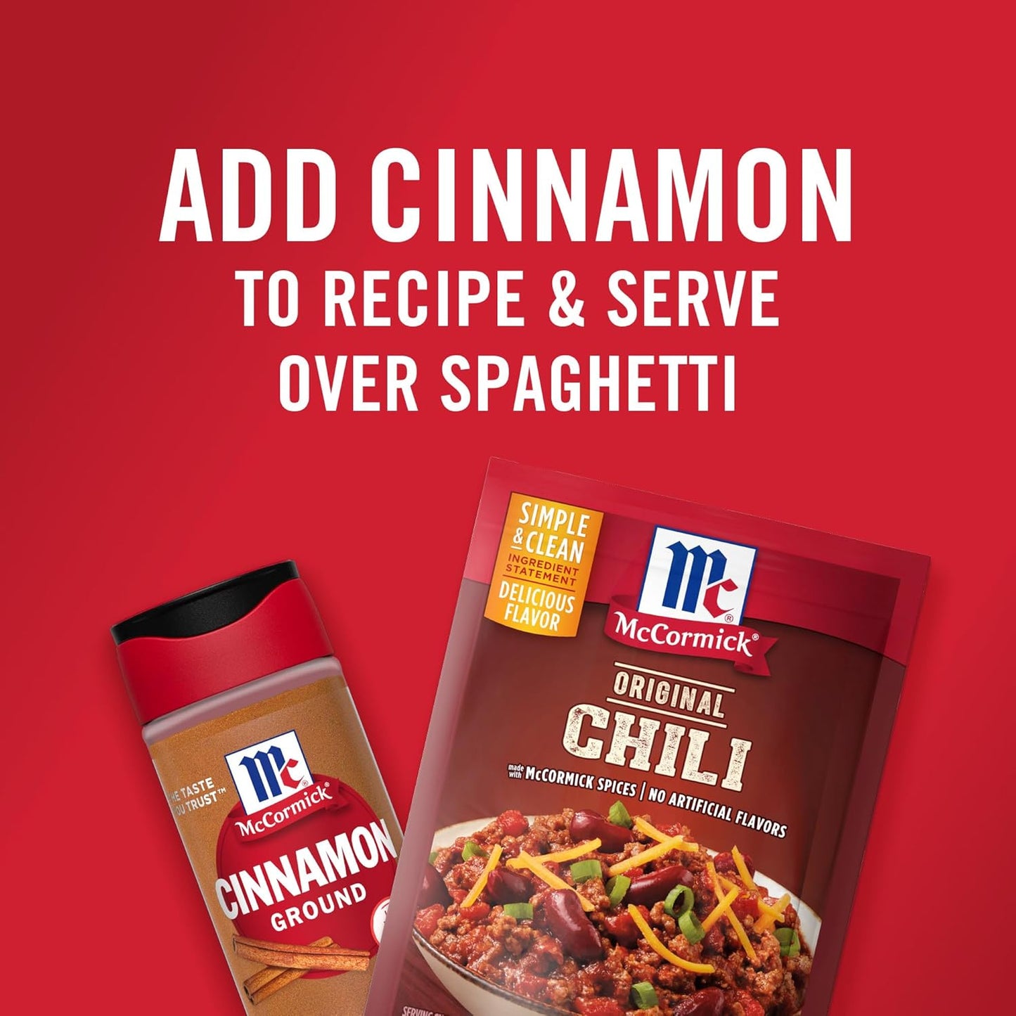 McCormick Original Chili Seasoning Mix for Quick Weeknight Family Dinners, 1.25 oz Packet