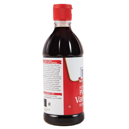 McCormick Pure Madagascar Vanilla Extract for Mindful Baking, Clean-Ingredient Flavoring for Home Wellness Kitchen