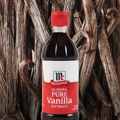 McCormick Pure Madagascar Vanilla Extract for Mindful Baking, Clean-Ingredient Flavoring for Home Wellness Kitchen