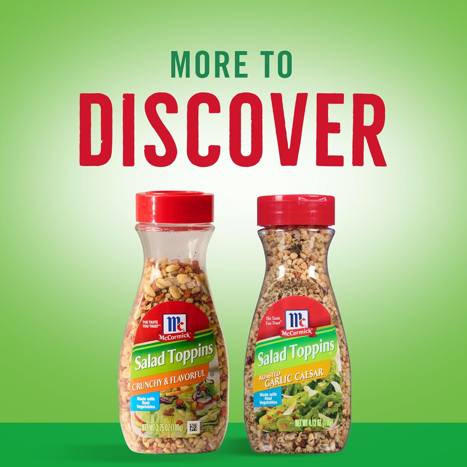 McCormick Salad Toppins Crunchy & Flavorful Single-Bottle Salad Solution, One Topper for Every Veggie Dish