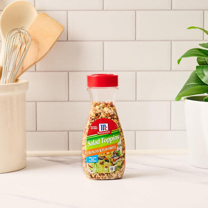 McCormick Salad Toppins Crunchy & Flavorful Single-Bottle Salad Solution, One Topper for Every Veggie Dish